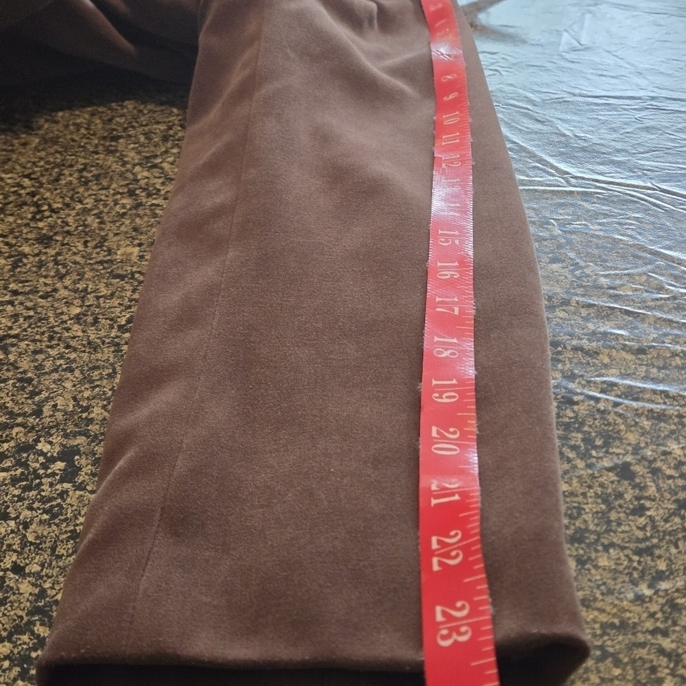 Talbots Trench Coat Jacket Overcoat Brown Belt Retro Detective‎ Stretch Women 6 - Picture 8 of 16